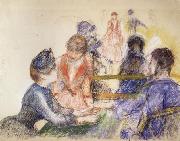 Pierre Renoir At the Moulin de la Galette oil painting artist